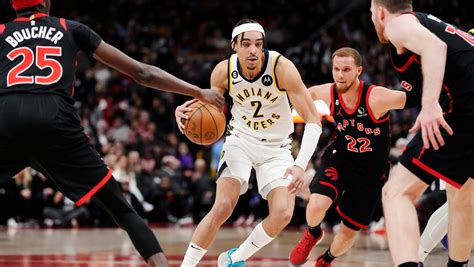 Back home in Canada, Nembhard nets 25 as Pacers top Raptors